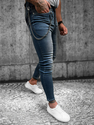 Blugi Bărbaţi Albaștri OZONEE O/259SP