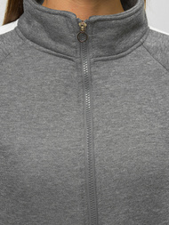 Hanorac femei antracit OZONEE JS/B26038