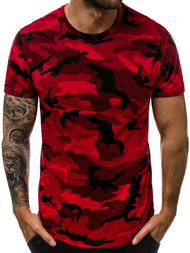 Tricou bărbați roșu OZONEE JS/S807