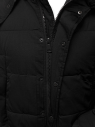 Jachetă bărbați neagră OZONEE JD/336