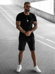 Compleu sport bărbaţi negru OZONEE O/12133Z