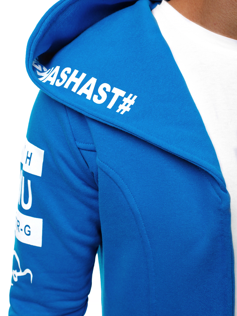 Hanorac bărbați albastră OZONEE A/11110Z