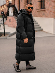 Geacă de iarnă bărbați neagră OZONEE O/M3202Z