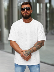 Tricou bărbați albi OZONEE O/B1149