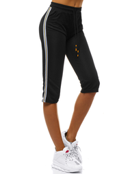 Pantaloni de training femei negri OZONEE JS/1021/C1