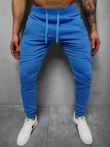 Pantaloni de trening bărbaţi albaștri OZONEE JS/XW01Z
