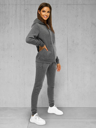 Trening dama doua piese antracit OZONEE JS/CKW02