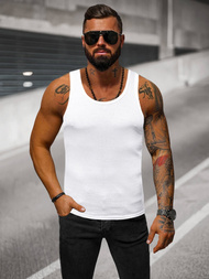 Maiou bărbați albă OZONEE JS/NB002