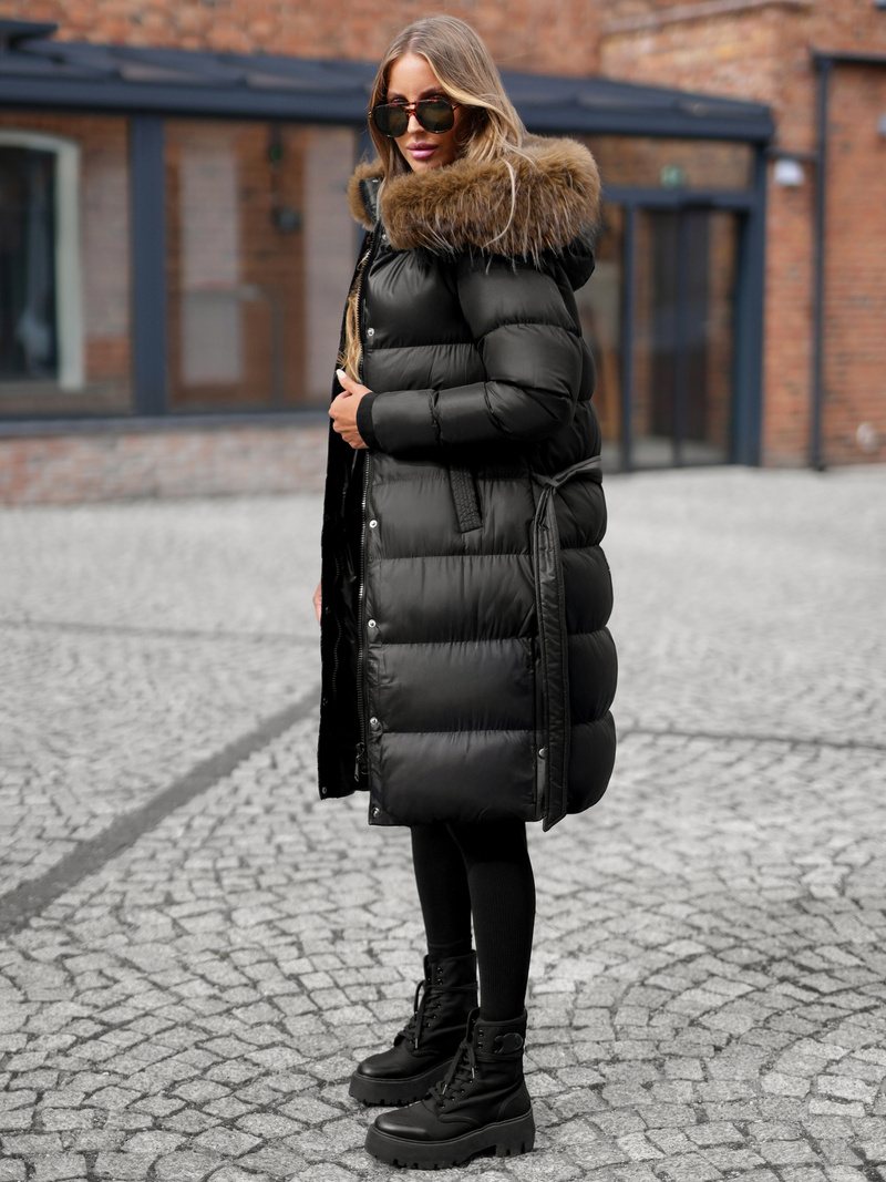 Geacă damă neagra OZONEE JS/5M3298/392Z