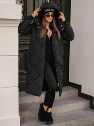 Geacă de femei neagra OZONEE JS/5M3173/392Z