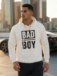 Hanorac bărbați alb OZONEE JS/65B3909/1Z