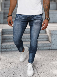 Blugi bărbaţi albaștri închis OZONEE NB/MP0091BS