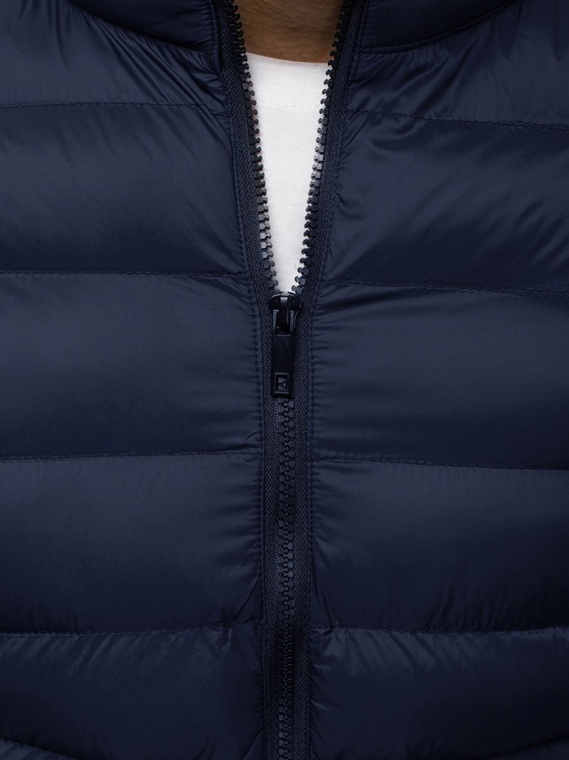 Jachetă de primăvară albastru marin/2 OZONEE JB/JP1111