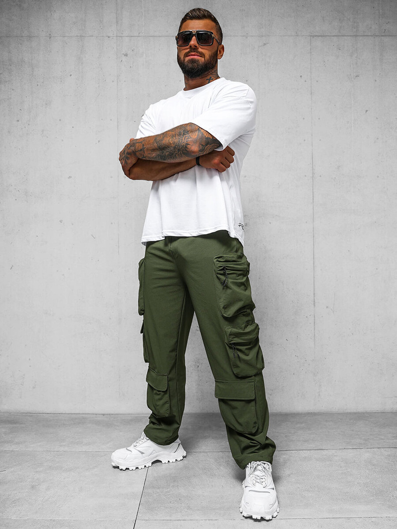 Pantaloni Bărbaţi Kaki OZONEE O/PS5528