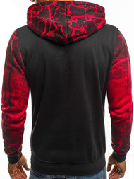 Hanorac bărbați roșie OZONEE JS/DD267Z