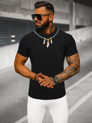 Tricou bărbați negru OZONEE NB/MT3051Z