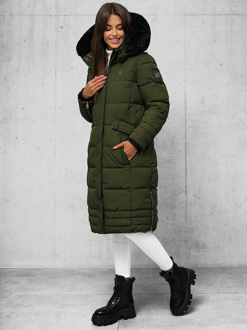 Geacă de femei kaki OZONEE O/W377