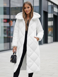 Geacă de femei alb OZONEE JS/5M3173/281Z