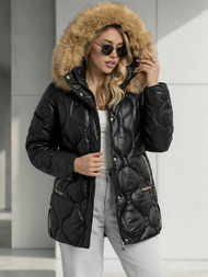 Geacă de femei neagra OZONEE O/5M3226/392Z