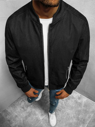 Geacă bărbați neagră OZONEE N/7112/1