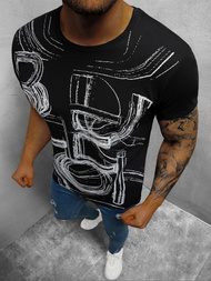 Tricou bărbați negru OZONEE O/1299
