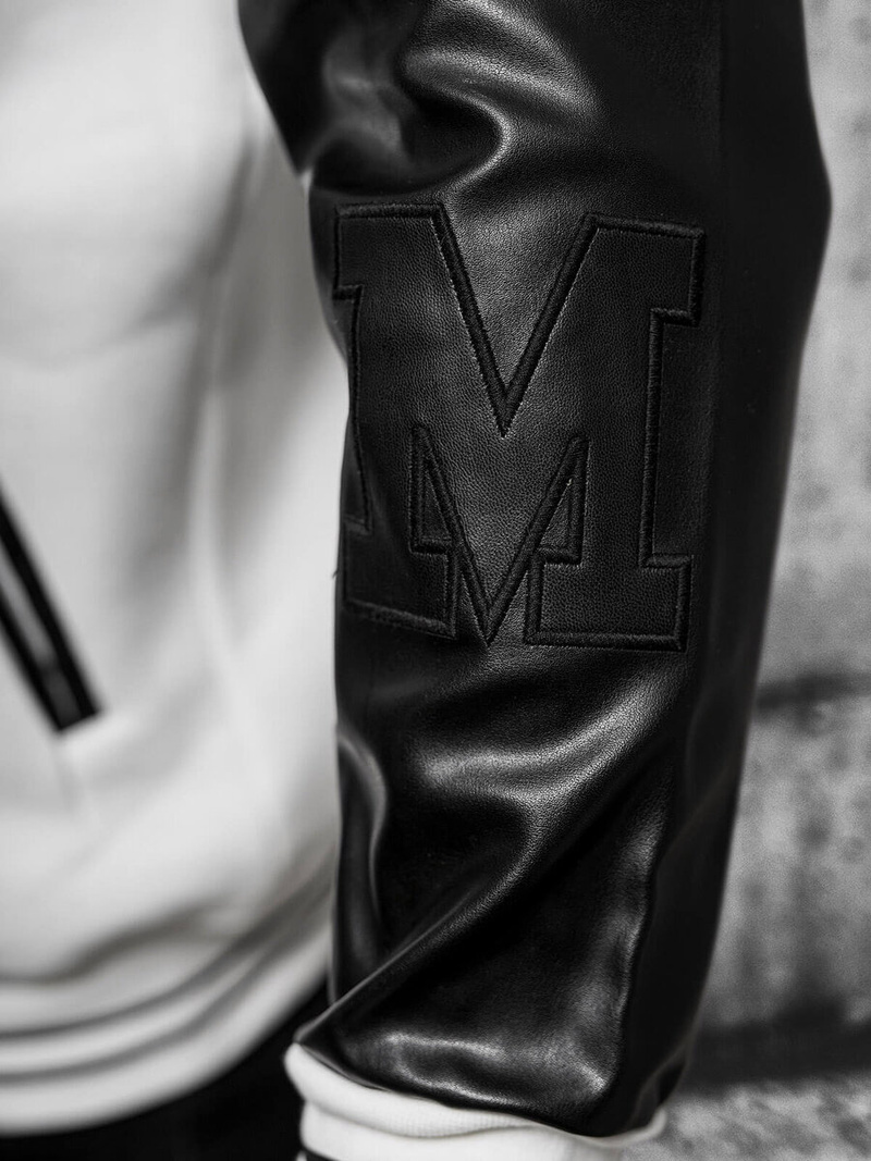 Bluză bărbați albă OZONEE O/TB9114