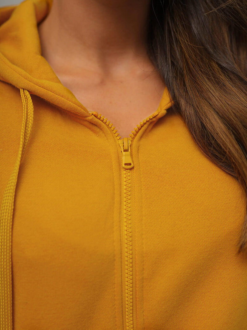 Hanorac femei camel OZONEE JS/W03Z