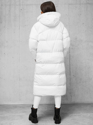 Geacă de femei alb OZONEE JS/5M3163/281Z