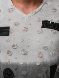 Tricou bărbați gri MJ/318YZ