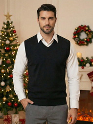 Pulover bărbați negru OZONEE NB/MM6005/4Z