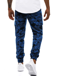 Pantaloni jogger bărbați bleumarin OZONEE A/404