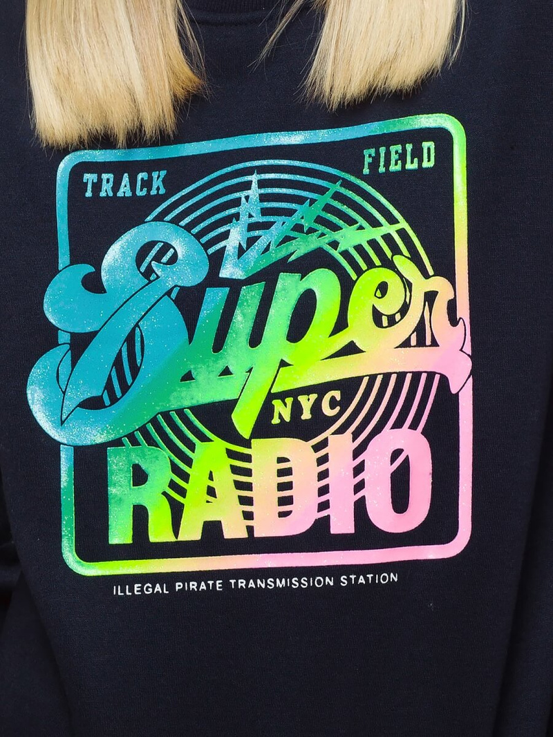 Hanorac femei bleumarin OZONEE JS/KSW1008