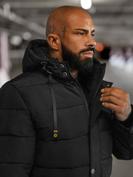 Geacă bărbați neagră OZONEE JS/57M7503/392