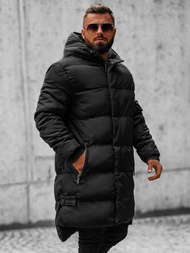 Geacă bărbați neagră OZONEE O/M799