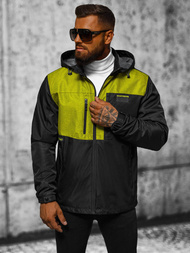 Jachetă bărbați neagră OZONEE JS/22M311/392