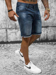 Pantaloni scurti bărbați albaștri închis OZONEE NB/MP0264BS