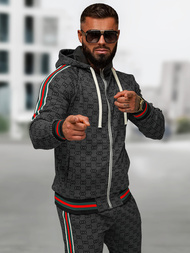 Compleu sport bărbaţi negru OZONEE O/FF5111AB