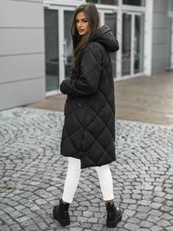 Geacă de femei neagra OZONEE JS/5M3168/392Z