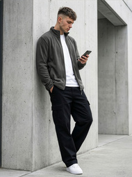 Hanorac bărbați antracit OZONEE JS/HH016/5