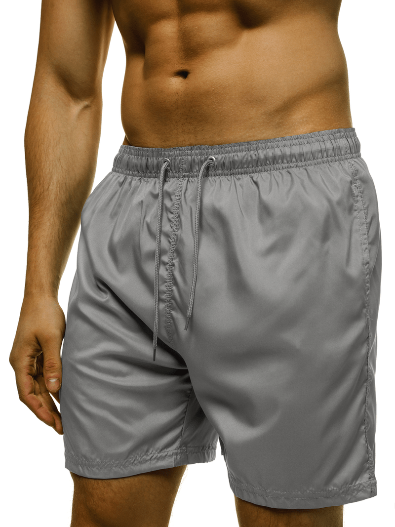 Pantaloni scurti de baie bărbați gri OZONEE O/YW07008/3