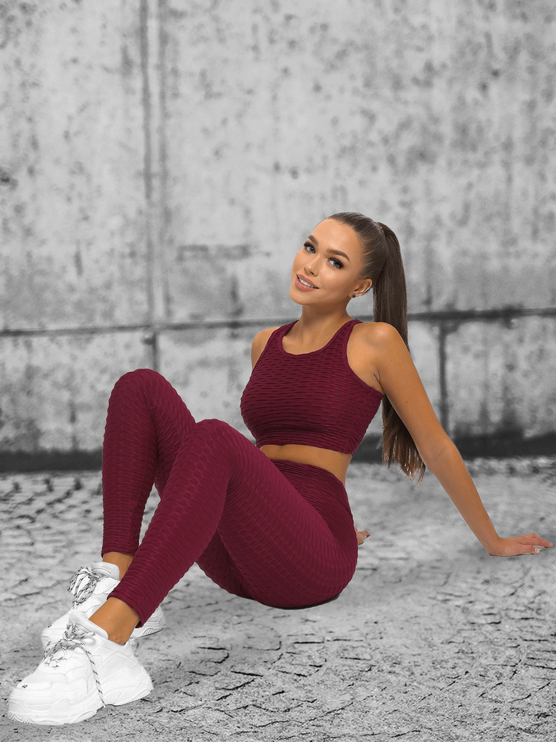 Trening dama doua piese bordo OZONEE O/22753