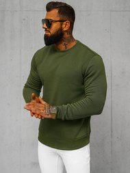 Hanorac bărbați kaki OZONEE JS/2001-10Z