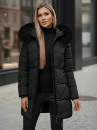 Geacă de femei neagra OZONEE JS/16M9099/392Z