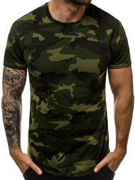 Tricou bărbați verde OZONEE JS/S807