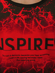 Maiou bărbați rosii OZONEE JS/SS11050