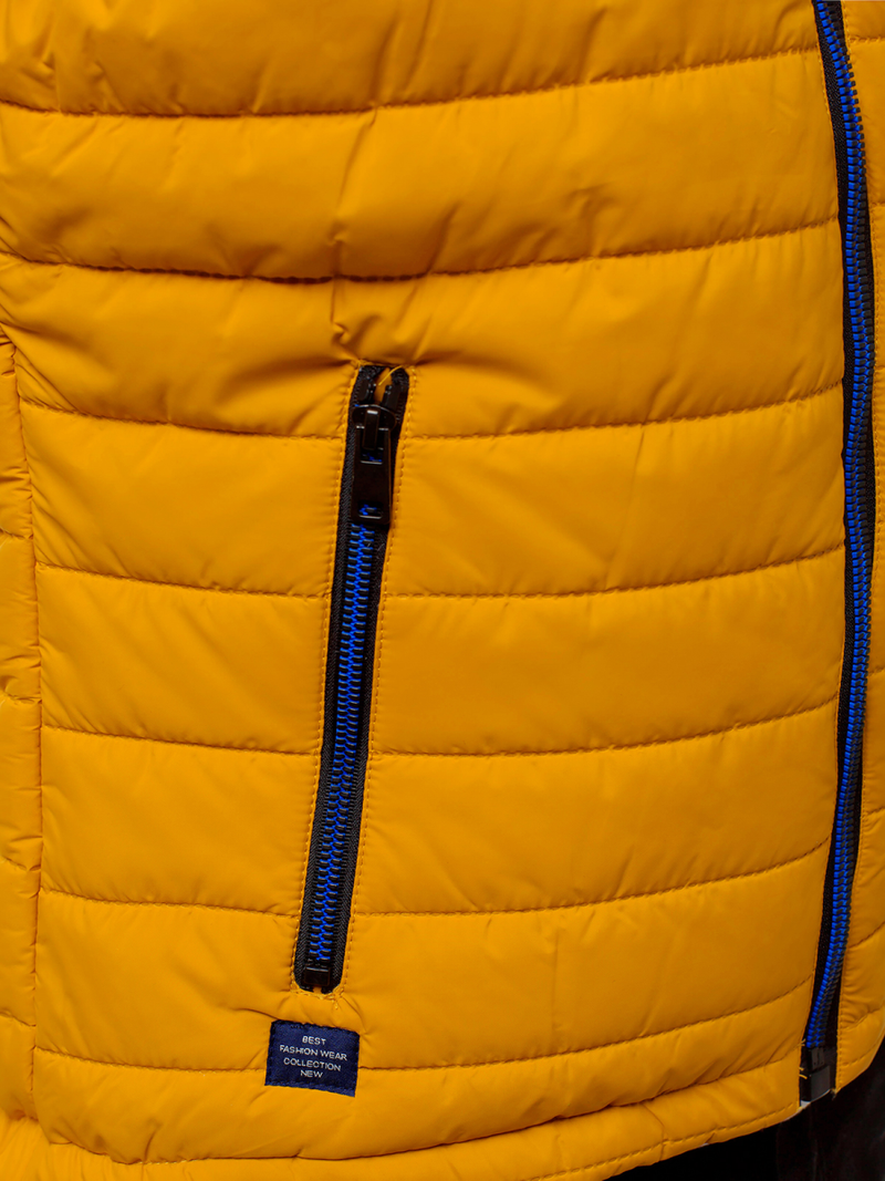 Vestă bărbați galben OZONEE N/6102Z