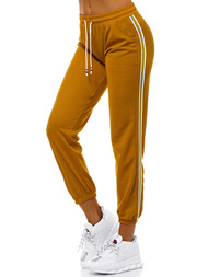 Pantaloni de training femei camel OZONEE JS/1020/B10