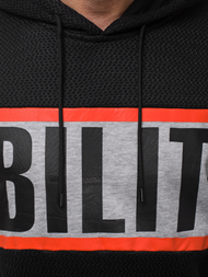 Hanorac bărbați neagră OZONEE JS/KS1936Z