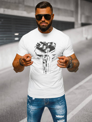 Tricou bărbați alb OZONEE NB/MT3045