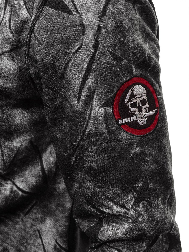 Hanorac bărbați gri OZONEE JS/DD250Z